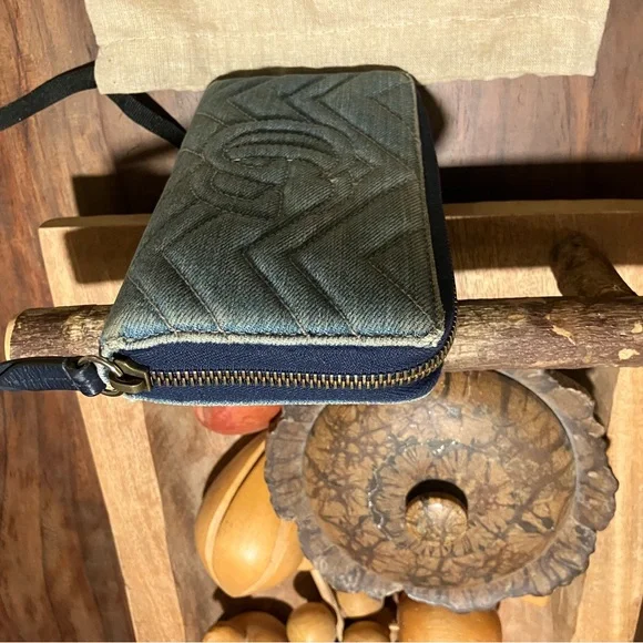 Gucci denim Quilted Women's Wallet - Picture 3 of 15